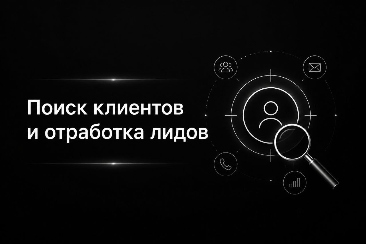 Поиск клиентов и отработка лидов